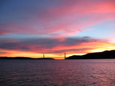 San Francisco Bay at Sunset