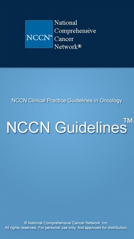 NCCN (National Comprehensive Cancer Network) Guidelines Android app