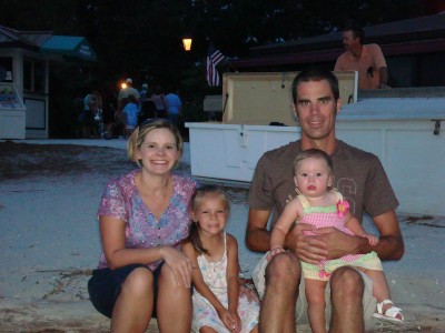Kenneth and Jennifer Todd with their daughters