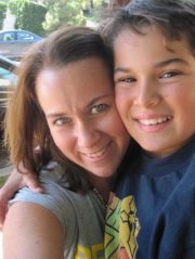 Lisa Pawlak and her son, Joshua