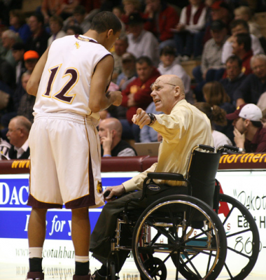 Don Meyer, former Northern State mens basketball coach