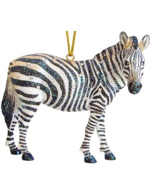 zebra ornament rhinestoned zoology collection2