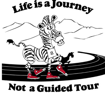 life is a journey not a guided tour