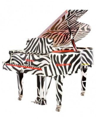 Zebra piano