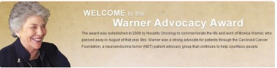 Warner Advocacy Award