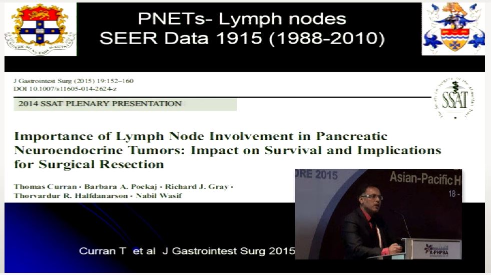 Jaswinder Samra, PNETs and Role of Lymph Nodes