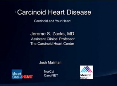 Jerome S. Zacks, Carcinoid Heart Disease