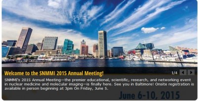Society of Nuclear Medicine and Molecular Imaging 2015 Annual Meeting
