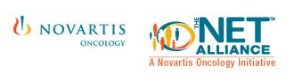 Novartis Oncology and NET Alliance logos