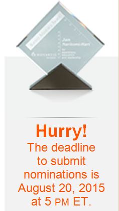 Warner Advocacy Award 2015_Deadline for Submissions