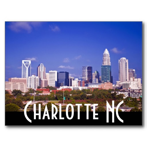 Charlotte, NC postcard