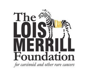 Lois Merrill Foundation logo, white background