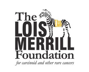 Lois Merrill Foundation logo, white background