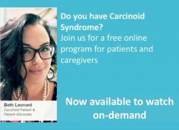 Cancer Coach Live, Carcinoid Syndrome program, on-demand-2