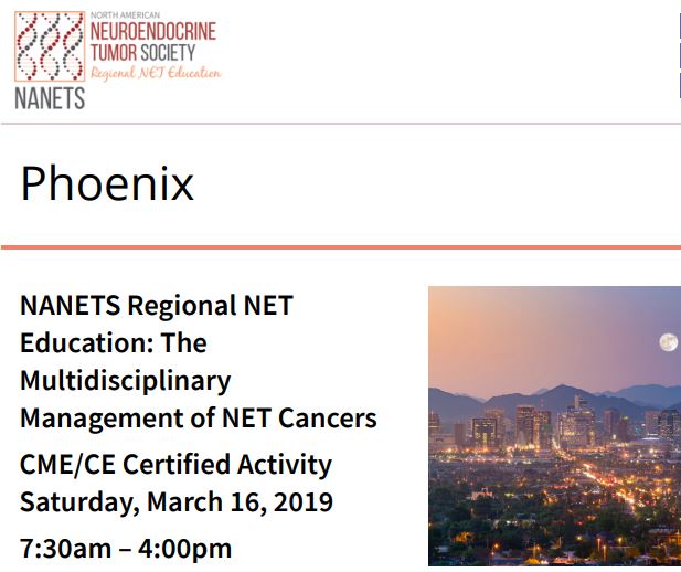 NANETS 2019 Regional Education, Phoenix, March 16