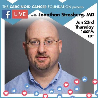 Facebook Live with Dr. Jonathan Strosberg, January 23, 2020