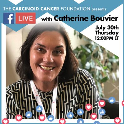 CCF Facebook LIVE Announcement Lunch with Experts Catherine Bouvier July 30