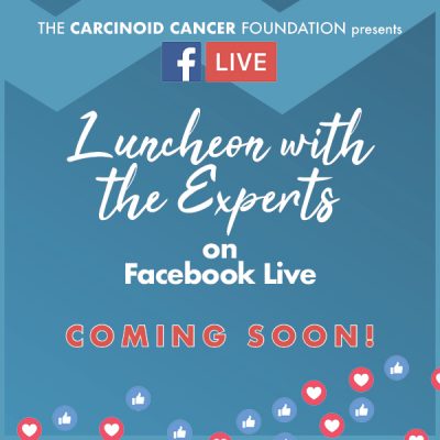Luncheon with the Experts, Facebook Live, Announcement, June 2020
