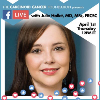 CCF FB LIVE Julie Hallet, MD, MSc, FRCSC April1