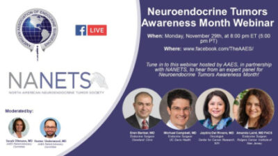 American Association of Endocrine Surgeons and NANETS Neuroendocrine Tumors Awareness Month Webinar_2