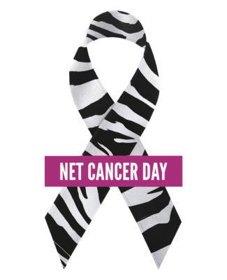 NET Cancer Day ribbon logo 2